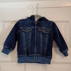 Levi's Baby Denim Zipper Jacket Size 12M